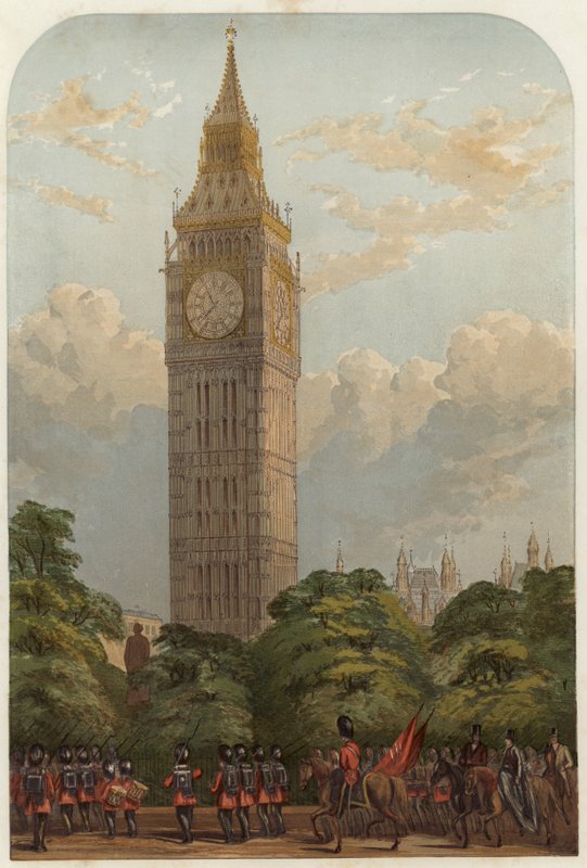 Der Uhrturm von English School