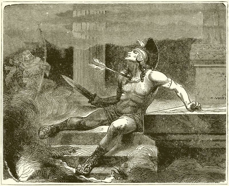 Der Tod des Alkibiades von English School