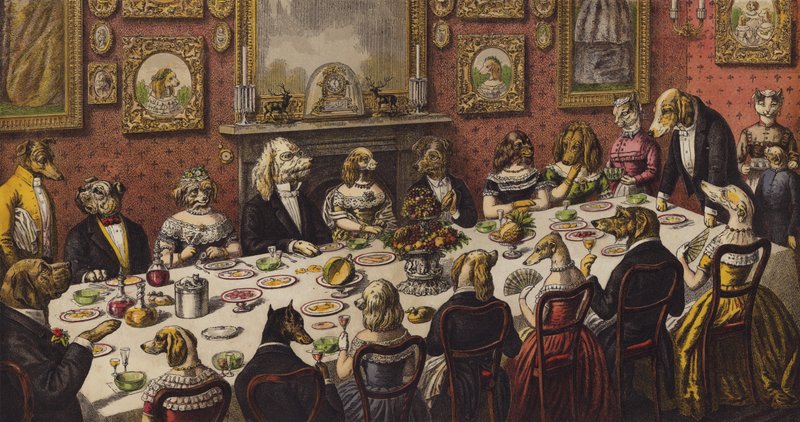 Das Hundedinner von English School