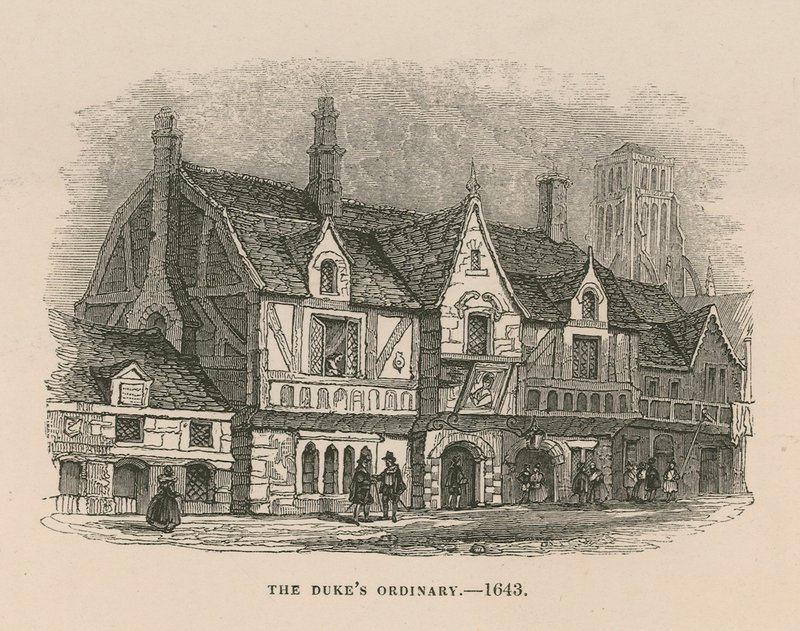 The Dukes Ordinary, 1643 von English School