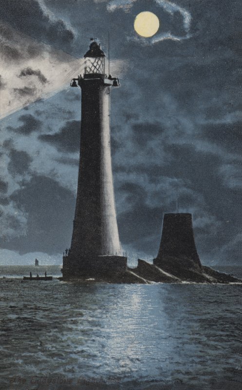 Der Eddystone-Leuchtturm von English School