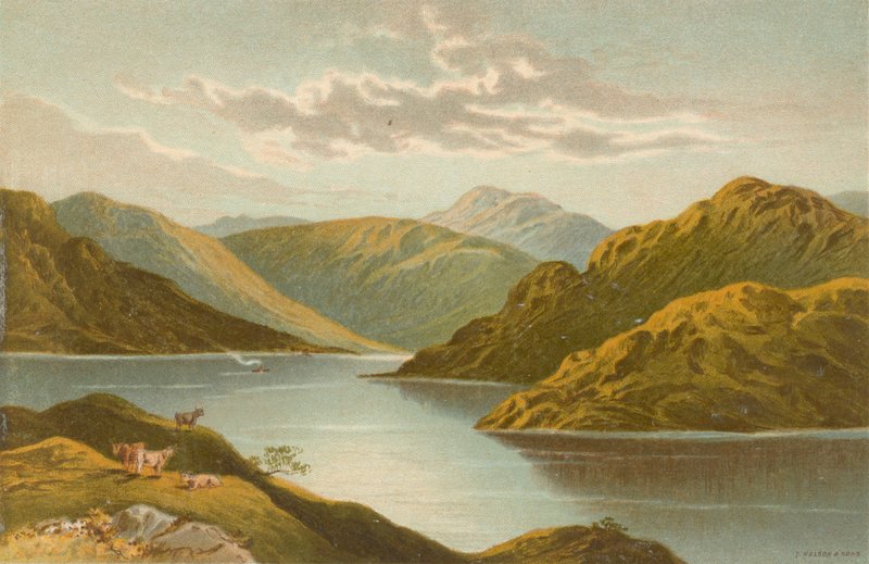 Der Eingang zu Loch Goil von English School