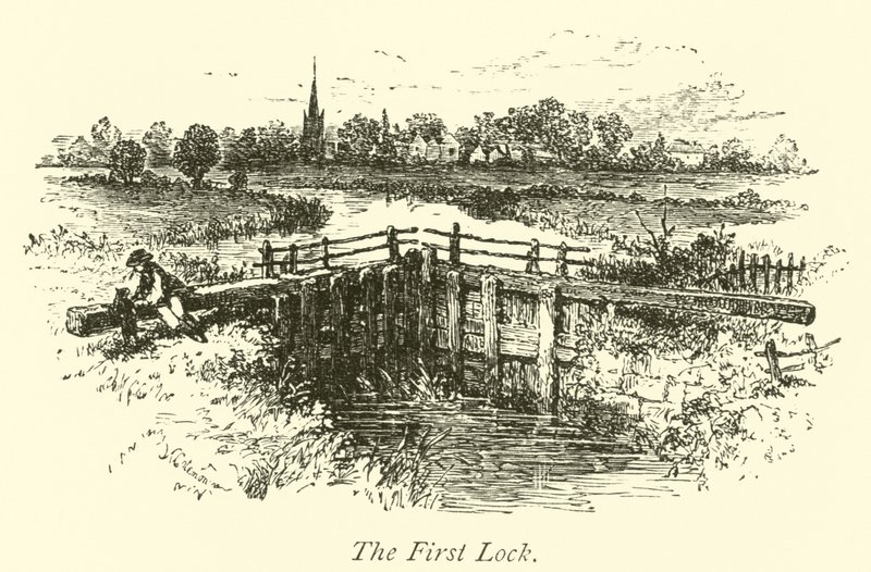 Die erste Schleuse von English School