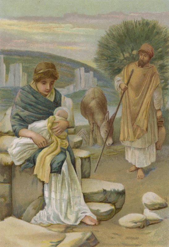 Die Flucht nach Ägypten von English School