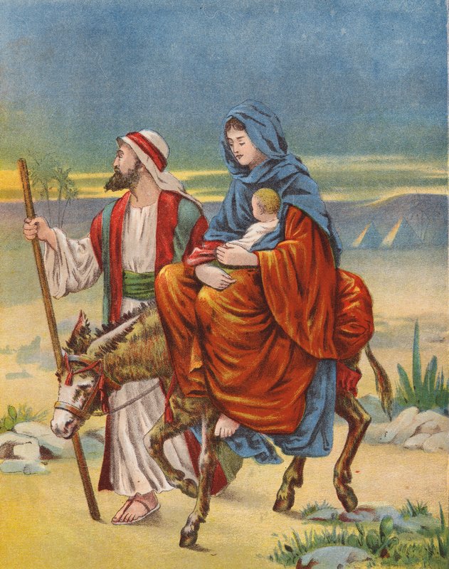 Die Flucht nach Ägypten von English School