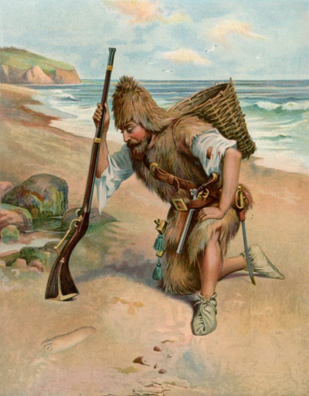 Der Fußabdruck im Sand von English School