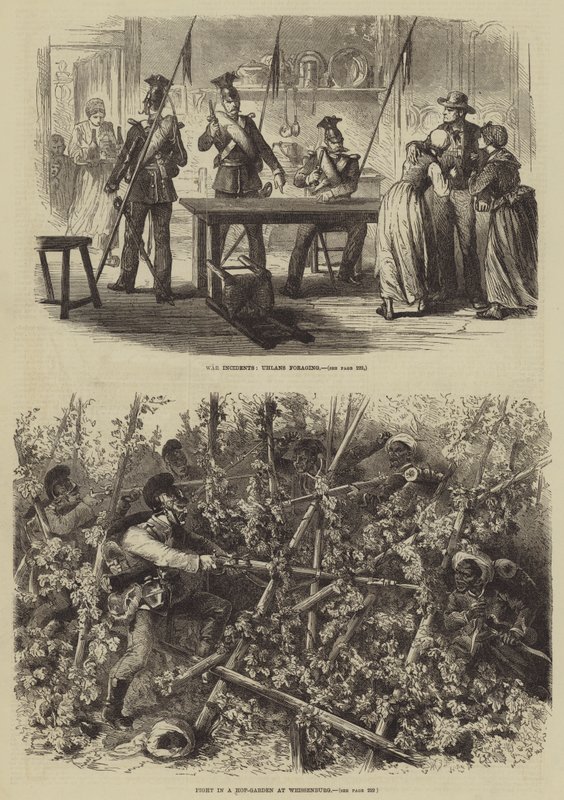 Der Deutsch-Französische Krieg (Stich) von English School