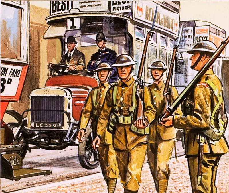 Der Generalstreik von English School