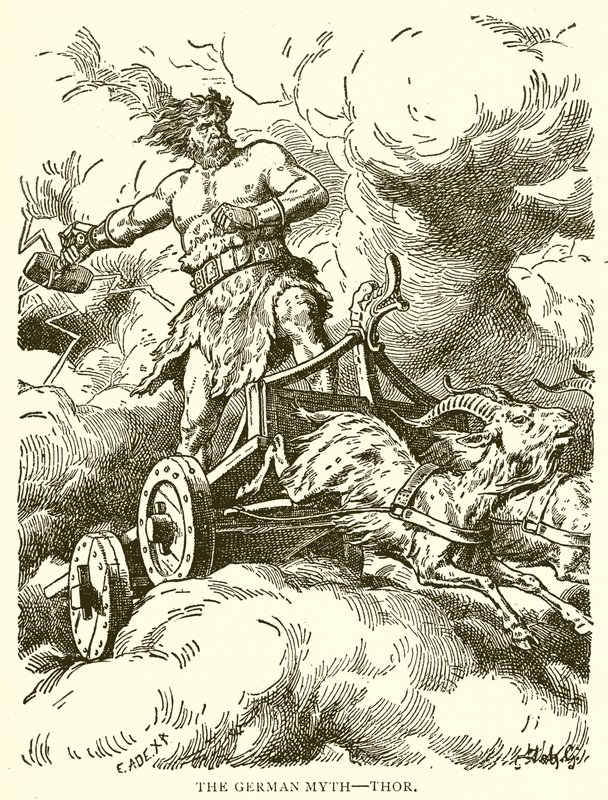 Der deutsche Mythos--Thor von English School