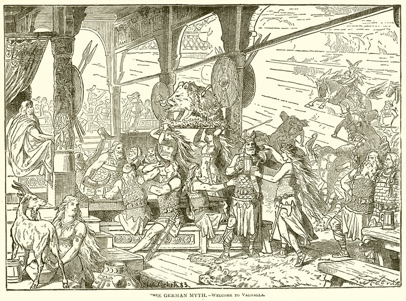 Der deutsche Mythos.--Willkommen in Walhalla von English School