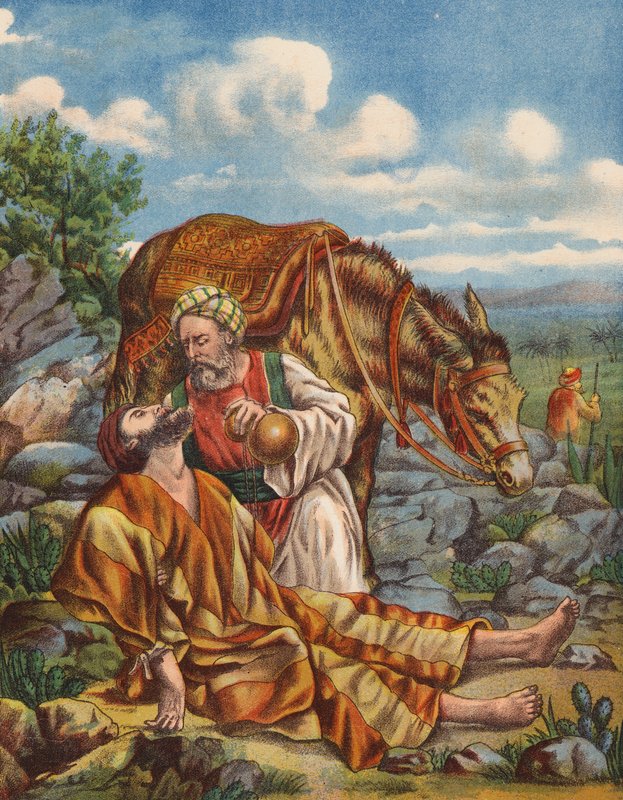 Der barmherzige Samariter von English School