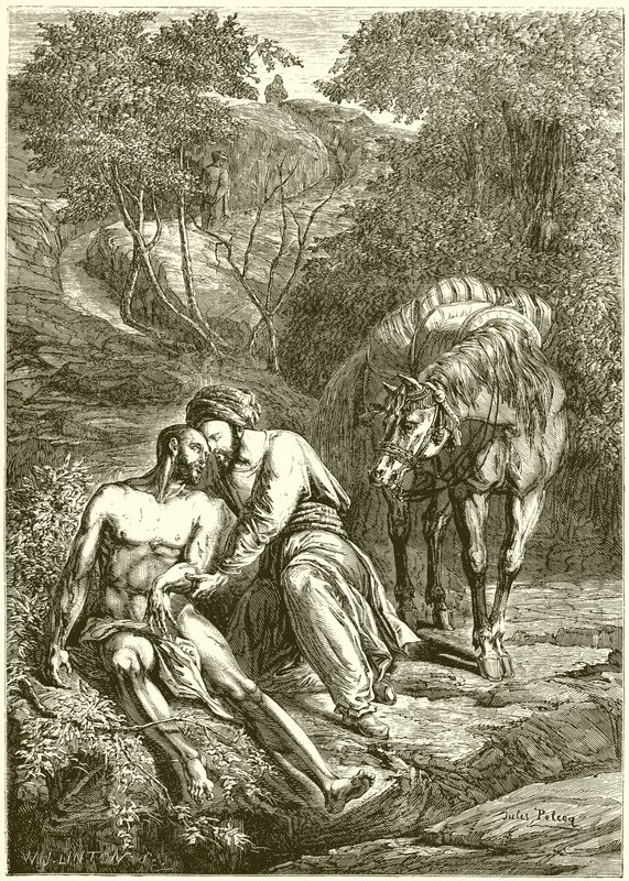 Der barmherzige Samariter von English School