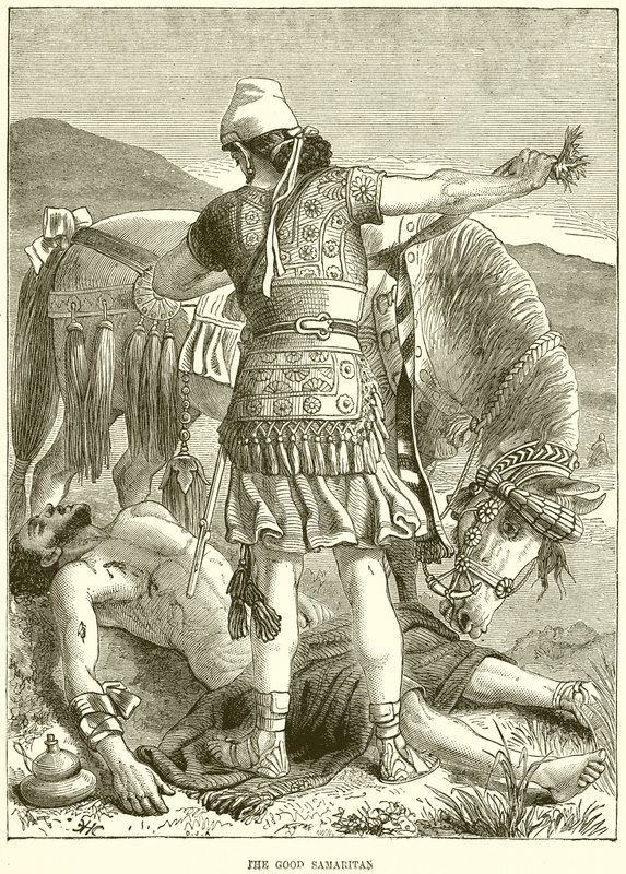 Der barmherzige Samariter von English School