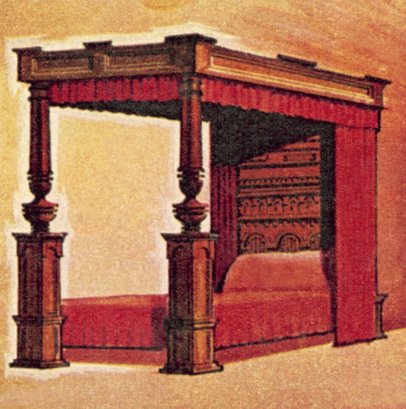 Das Große Bett von Ware von English School