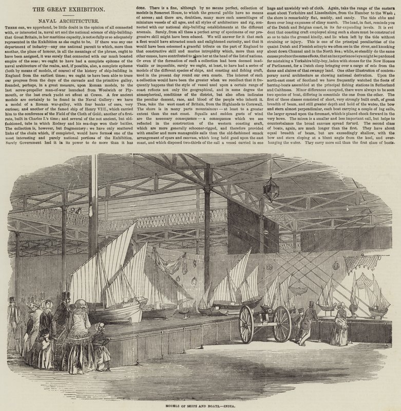Die Große Ausstellung (Stich) von English School