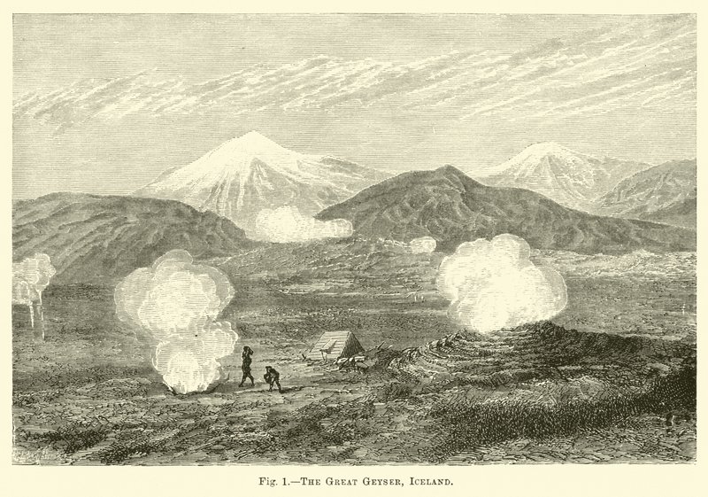 Der Große Geysir, Island von English School