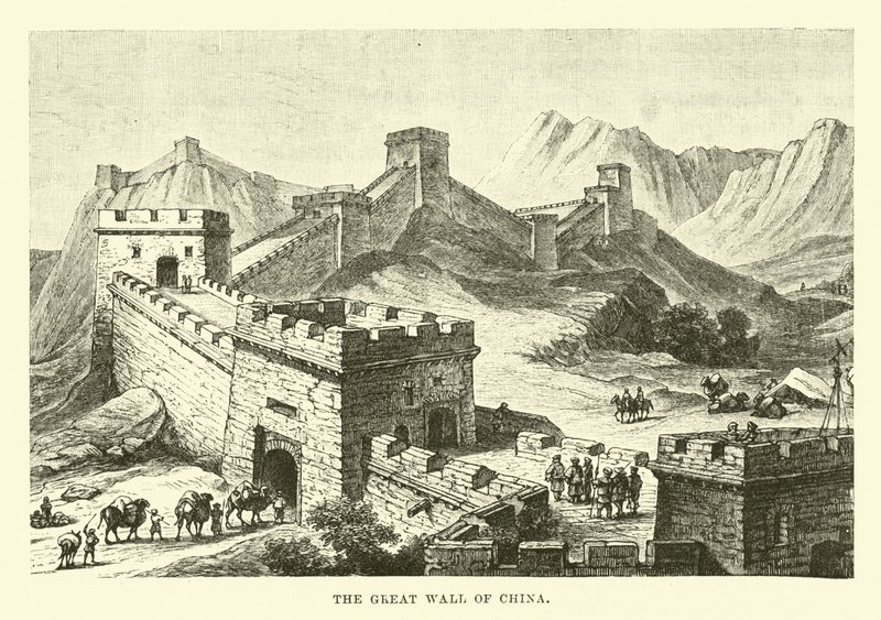 Die Große Mauer von China von English School