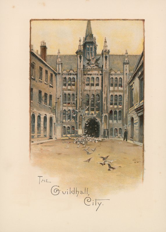 Die Guildhall, Stadt von English School
