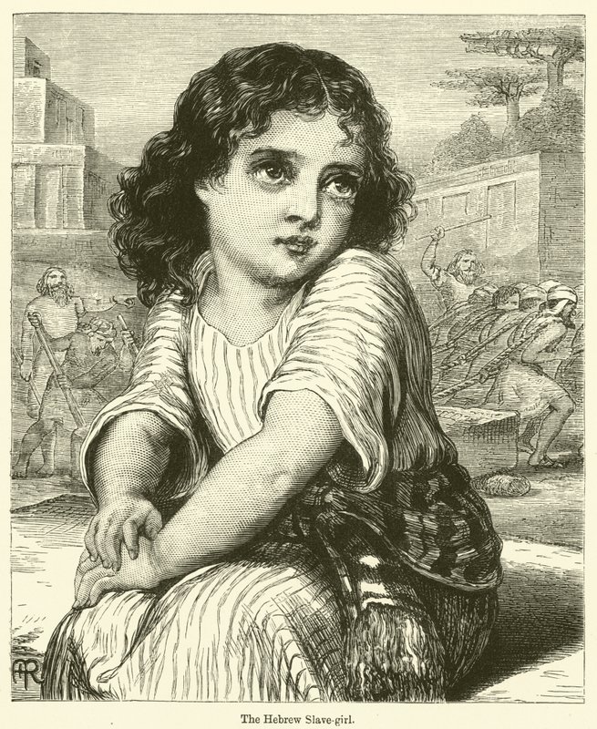 Das hebräische Sklavenmädchen von English School