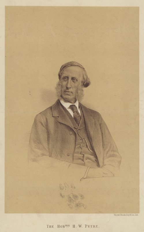 Der Ehrenwerte H. W. Petre von English School