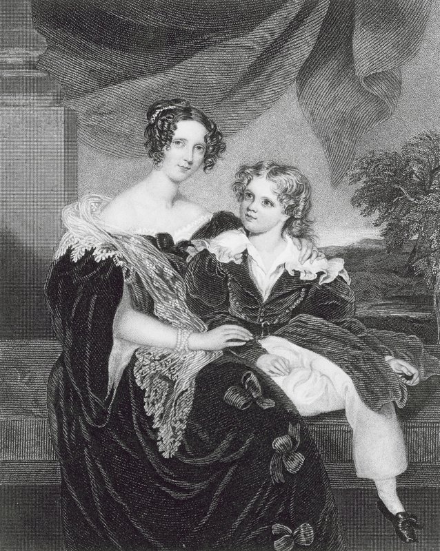 Der neugierige Junge (Gravur) von English School
