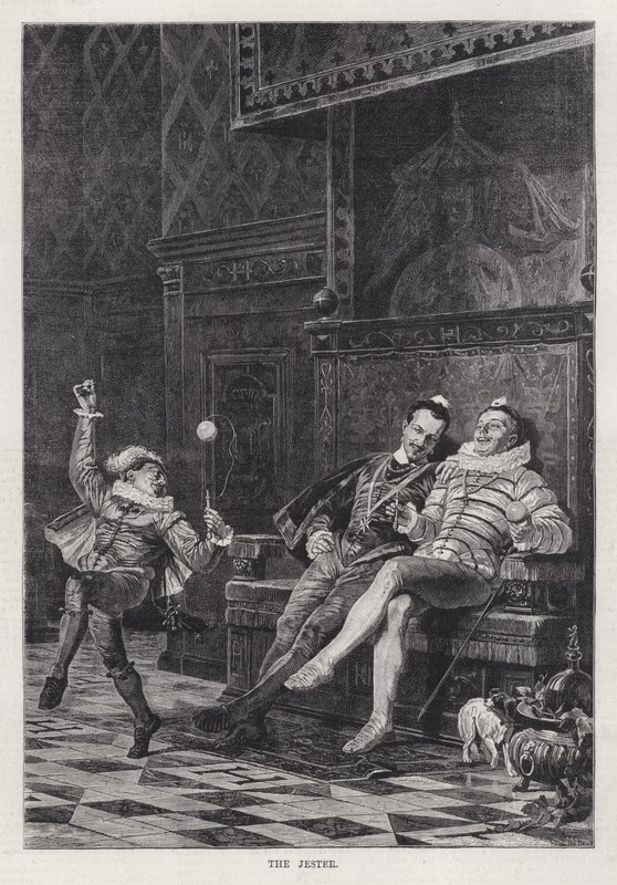Der Narr (Gravur) von English School