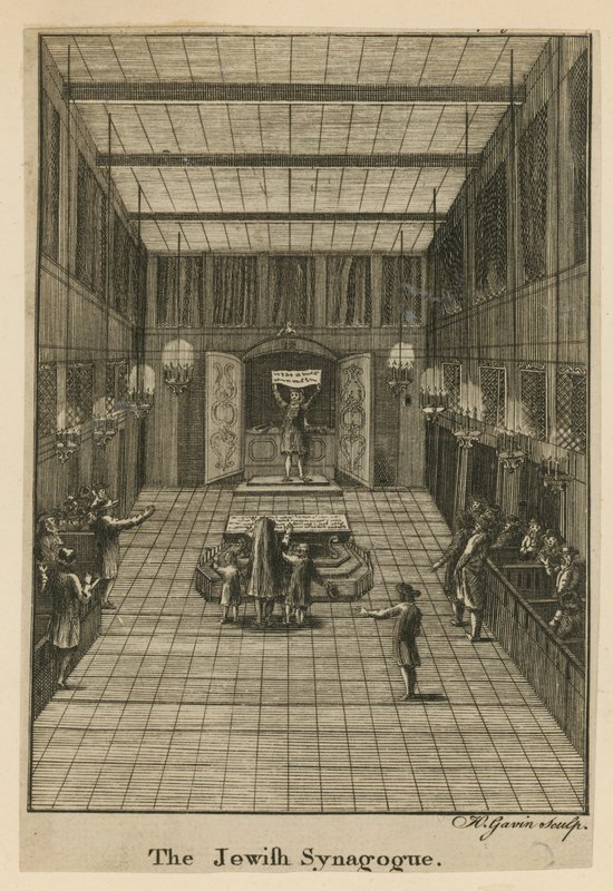 Die jüdische Synagoge von English School