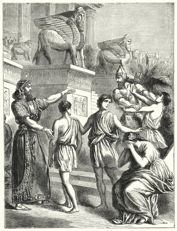 Die Juden in Babylon von English School