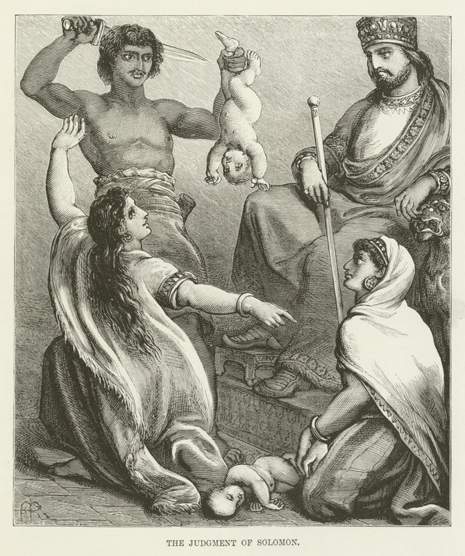 Das Urteil Salomos von English School