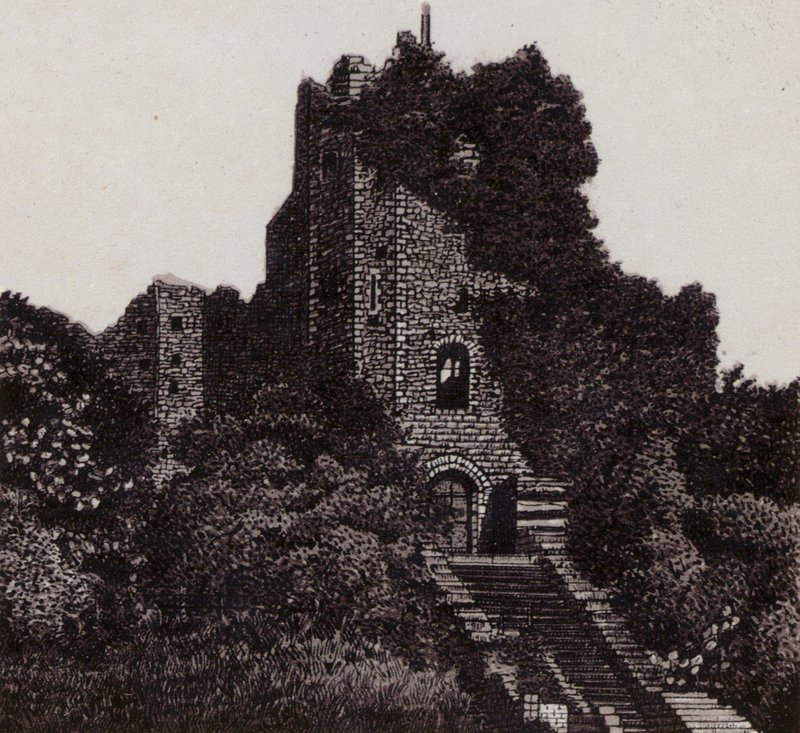 Der Keep, Cardiff Castle von English School