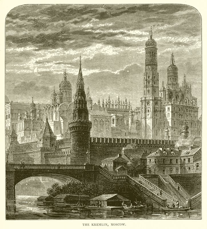 Der Kreml, Moskau von English School