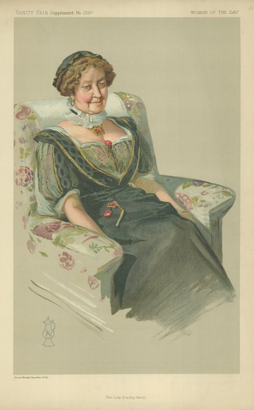 Die Lady Dorothy Nevill von English School