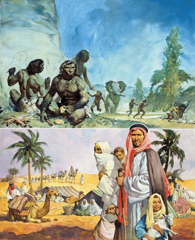 Das Land, das zur Wüste wurde von English School