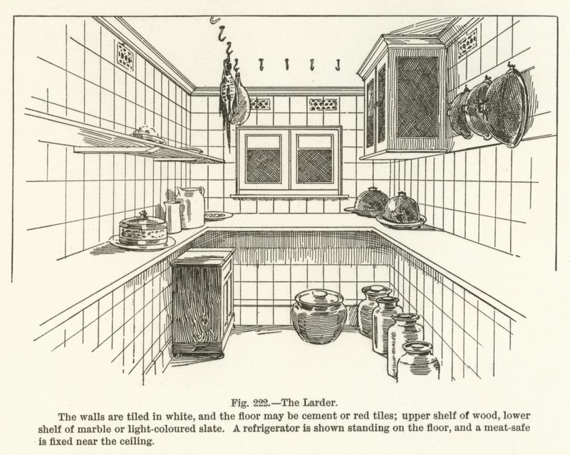 Speisekammer von English School
