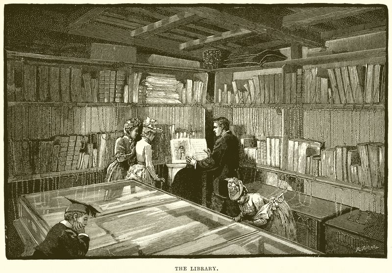 Die Bibliothek von English School