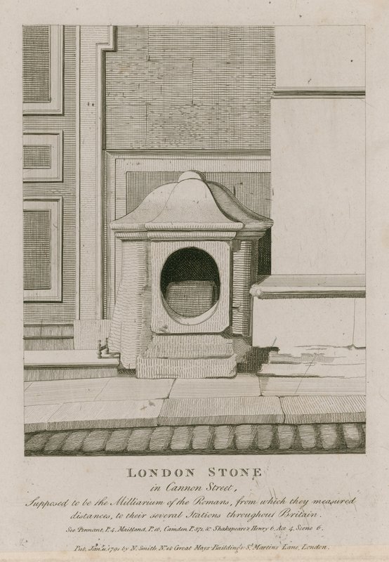 Der London Stone von English School