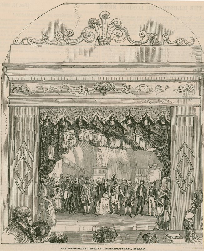 Das Marionettentheater in der Adelaide Street von English School