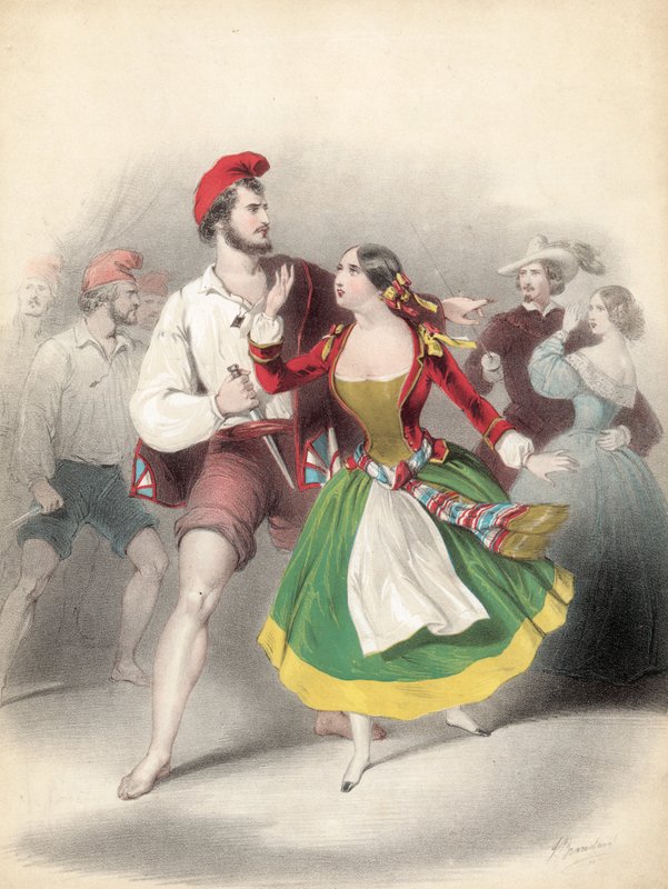 Die Masaniello Quadrille von English School