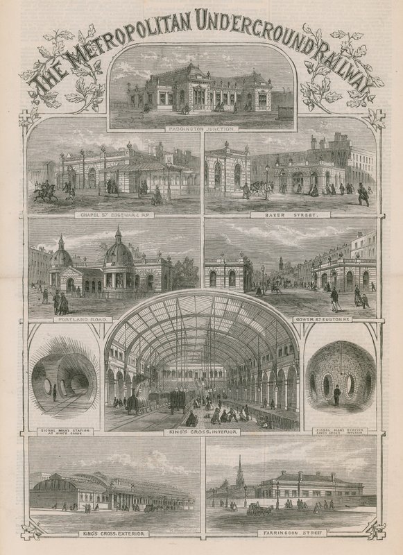 Die Metropolitan Underground Railway von English School