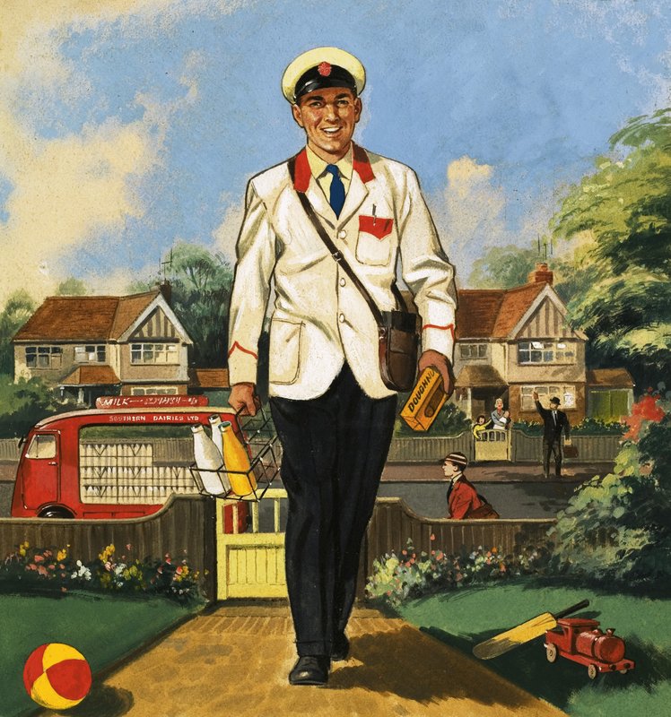 Der Milchmann von English School