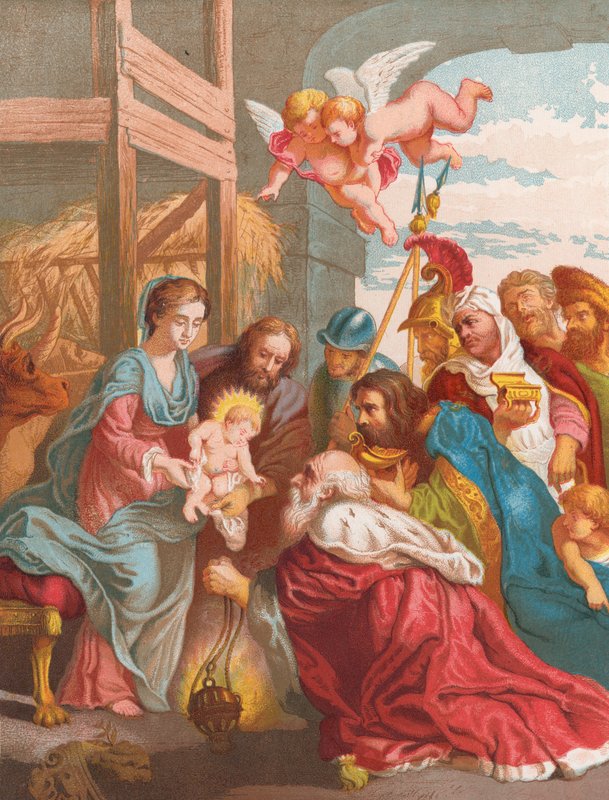 Die Geburt Christi von English School