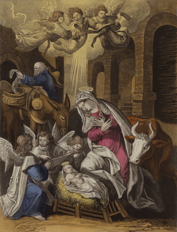 Die Geburt Christi von English School