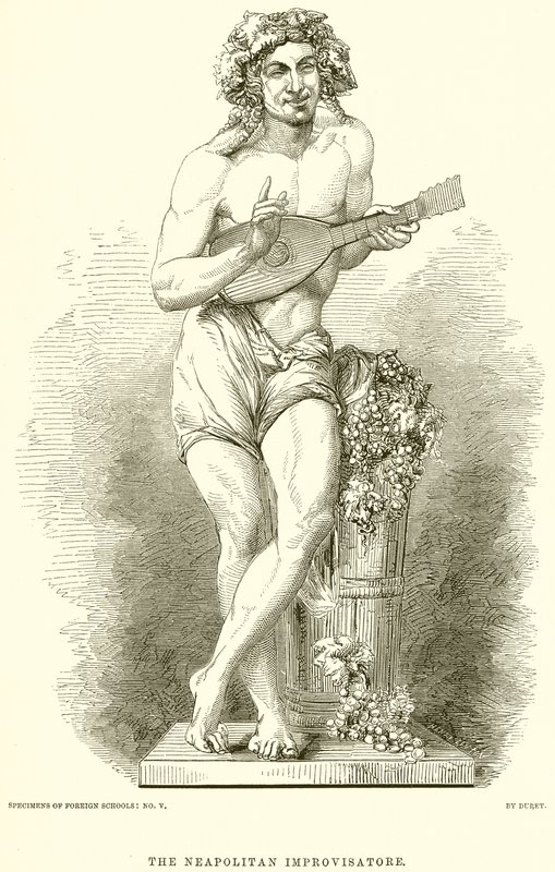 Der neapolitanische Improvisator von English School