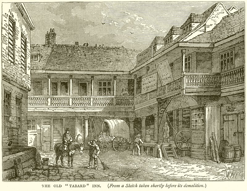 Das Alte Tabard Inn von English School