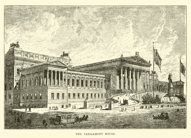 Das Parlamentsgebäude von English School