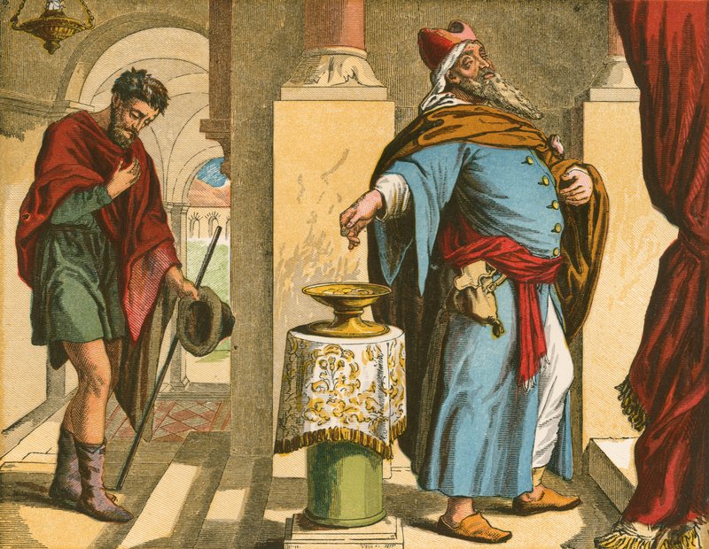 Der Pharisäer und der Zöllner von English School