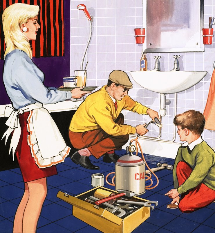 Der Klempner von English School