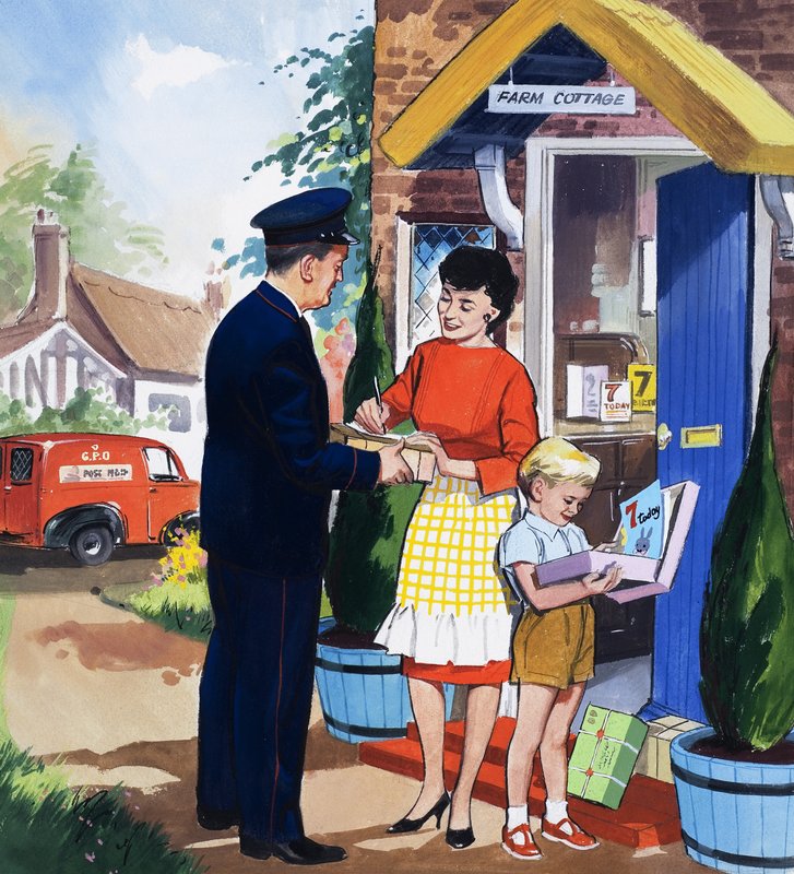 Der Postbote von English School