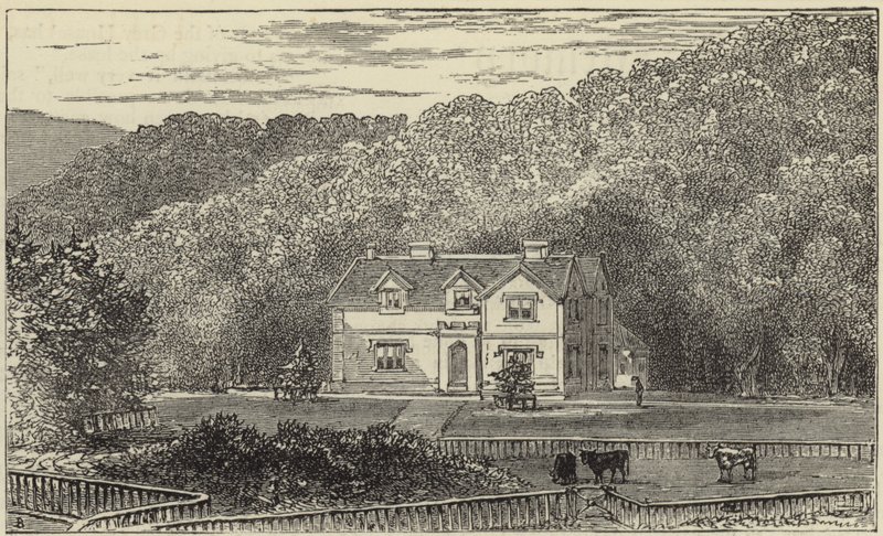 Die Königin in Balmoral von English School