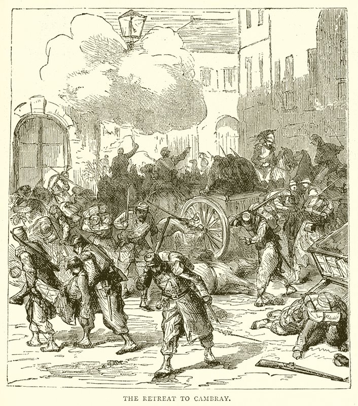 Der Rückzug nach Cambrai von English School